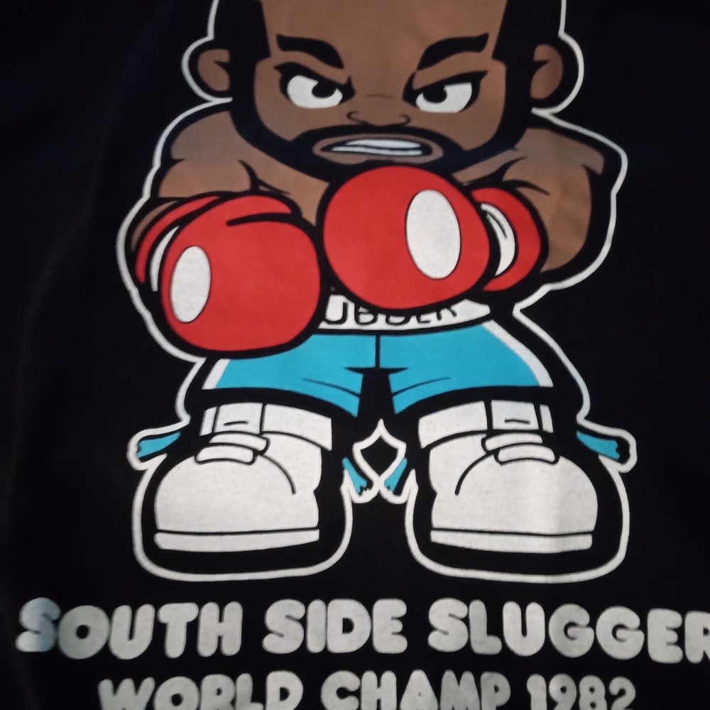 Clubber Lang 1982 World Champ South Side Slugger Rocky 3 Men's SMALL T-shirt